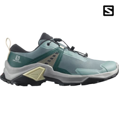 Tenis Senderismo Salomon X Raise 2 Mujer Verdes | MX CGSM794